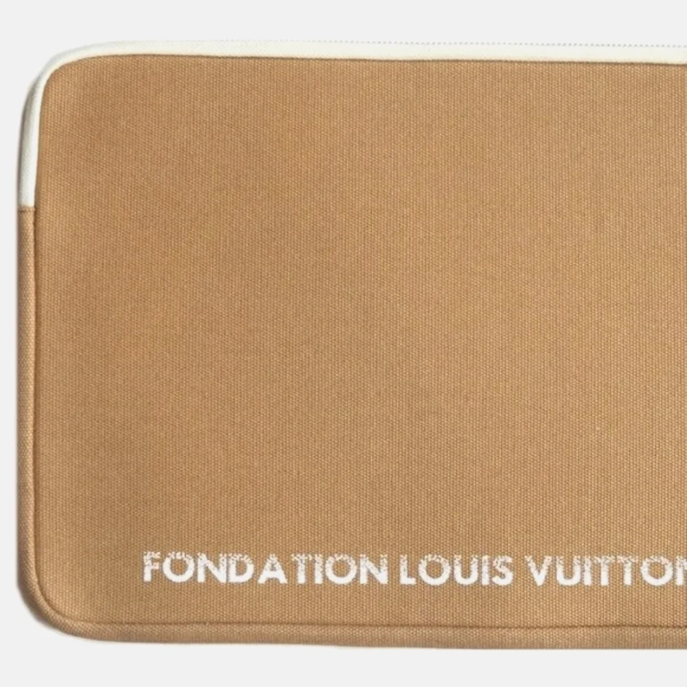 Louis Vuitton Foundation Beige Tablet Sleeve